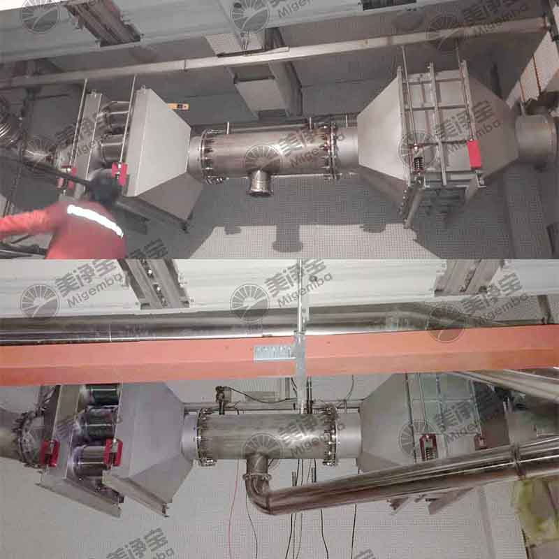 1600kw发电机组脱硝  双降型尾气净化器